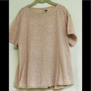 Soft pink old navy shirt